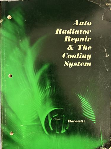 Auto Radiator Repair and the Cooling System.